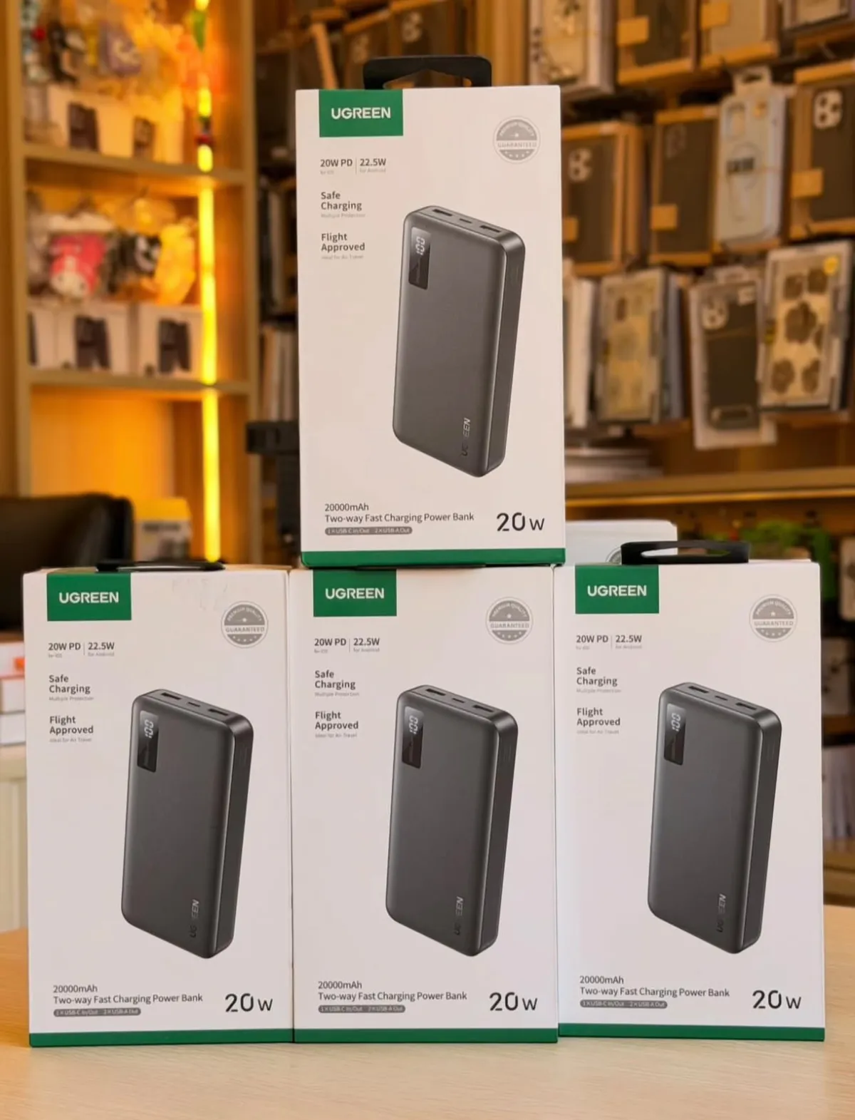 Power Bank Original Ugreen 20000 mAh de 20W - Imagen 1 en peru